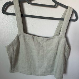 BNWT Madewell crop top size M